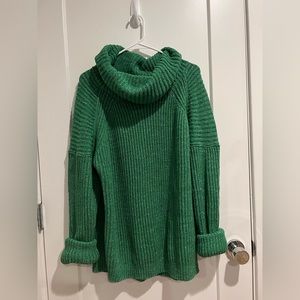 Free People Oversized Turtleneck Sweater